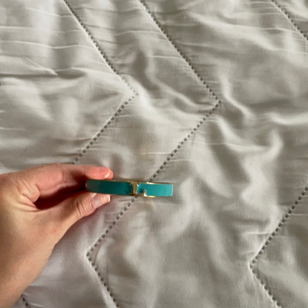 Blue L bracelet
